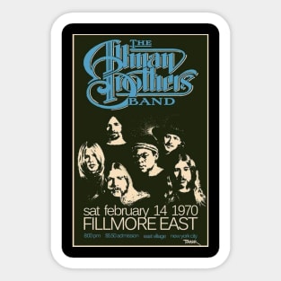 THE ALLMAN BROTHERS BAND MERCH VTG Sticker